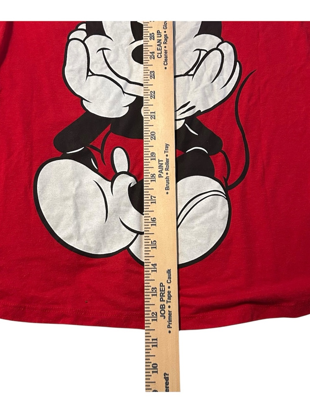 Disney Red Tee with Classic Mickey Graphic - Picture 4 of 6